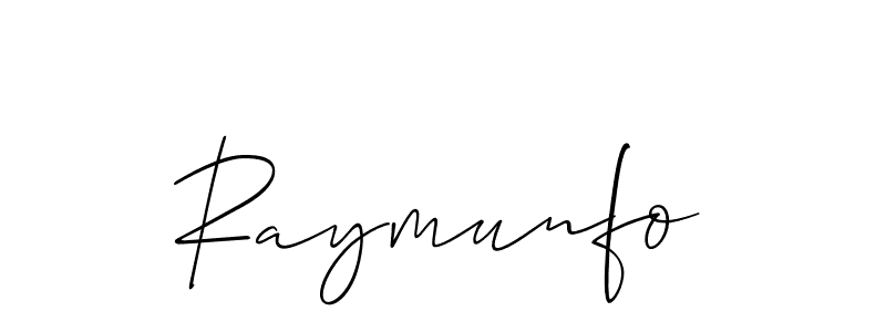 Once you've used our free online signature maker to create your best signature Allison_Script style, it's time to enjoy all of the benefits that Raymunfo name signing documents. Raymunfo signature style 2 images and pictures png