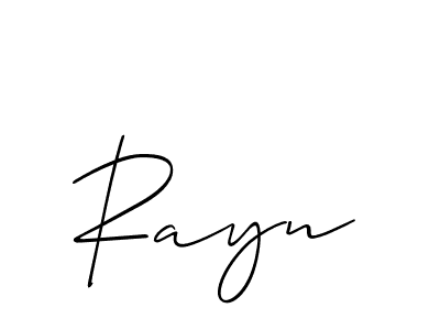 Make a short Rayn signature style. Manage your documents anywhere anytime using Allison_Script. Create and add eSignatures, submit forms, share and send files easily. Rayn signature style 2 images and pictures png