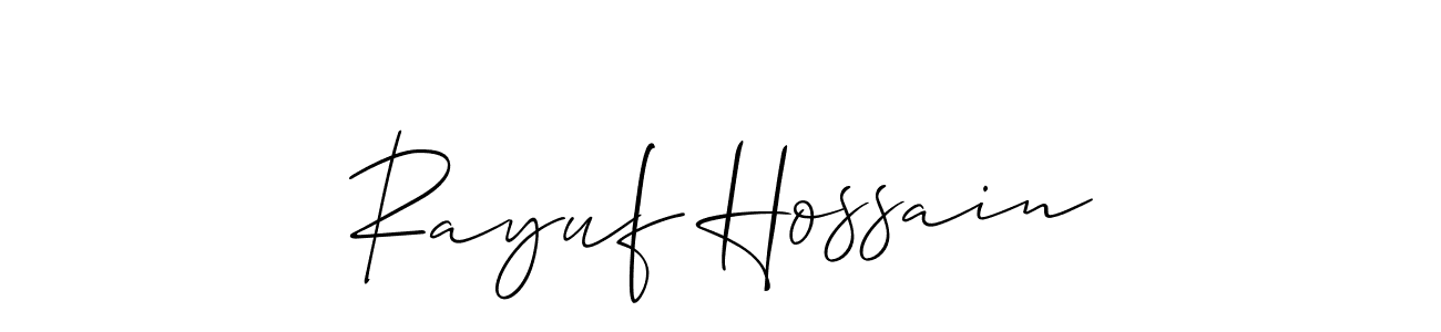 Here are the top 10 professional signature styles for the name Rayuf Hossain. These are the best autograph styles you can use for your name. Rayuf Hossain signature style 2 images and pictures png