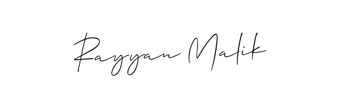 Make a short Rayyan Malik signature style. Manage your documents anywhere anytime using Allison_Script. Create and add eSignatures, submit forms, share and send files easily. Rayyan Malik signature style 2 images and pictures png