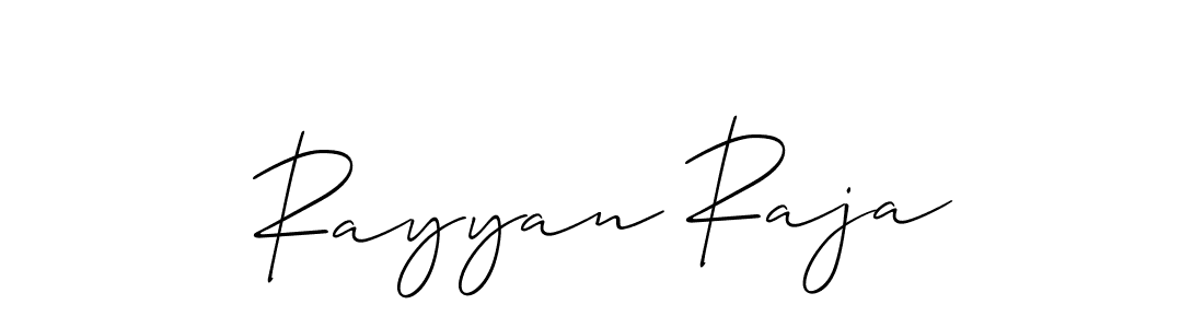 You can use this online signature creator to create a handwritten signature for the name Rayyan Raja. This is the best online autograph maker. Rayyan Raja signature style 2 images and pictures png