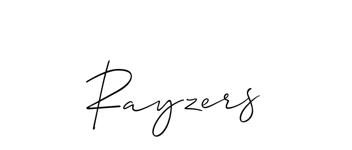 Make a beautiful signature design for name Rayzers. Use this online signature maker to create a handwritten signature for free. Rayzers signature style 2 images and pictures png