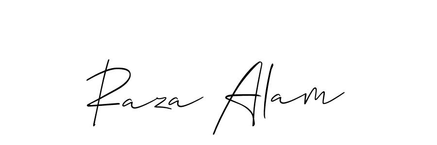 Here are the top 10 professional signature styles for the name Raza Alam. These are the best autograph styles you can use for your name. Raza Alam signature style 2 images and pictures png