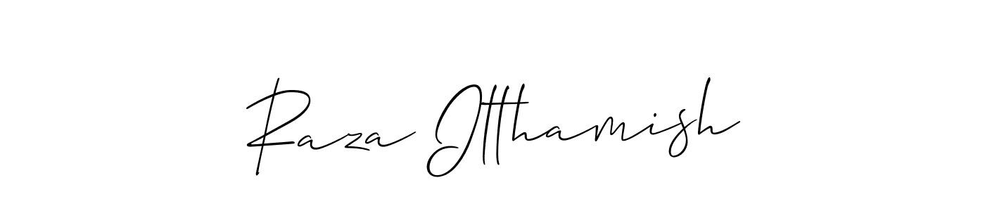 Once you've used our free online signature maker to create your best signature Allison_Script style, it's time to enjoy all of the benefits that Raza Ilthamish name signing documents. Raza Ilthamish signature style 2 images and pictures png