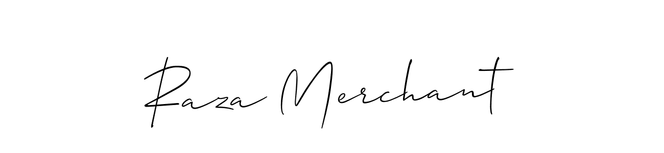Similarly Allison_Script is the best handwritten signature design. Signature creator online .You can use it as an online autograph creator for name Raza Merchant. Raza Merchant signature style 2 images and pictures png