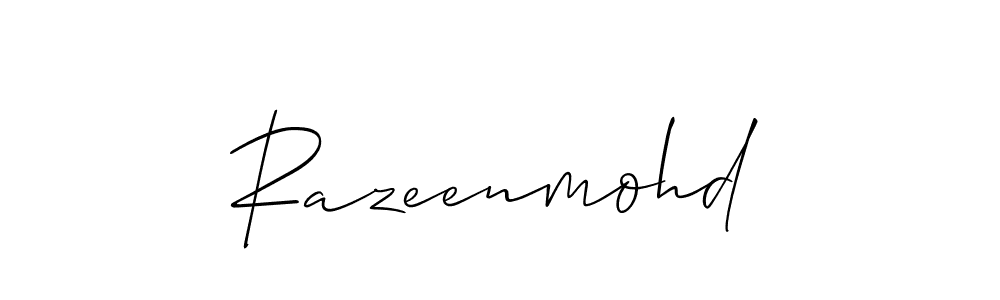 Also You can easily find your signature by using the search form. We will create Razeenmohd name handwritten signature images for you free of cost using Allison_Script sign style. Razeenmohd signature style 2 images and pictures png