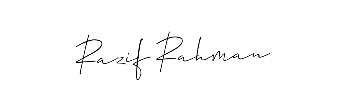 Check out images of Autograph of Razif Rahman name. Actor Razif Rahman Signature Style. Allison_Script is a professional sign style online. Razif Rahman signature style 2 images and pictures png