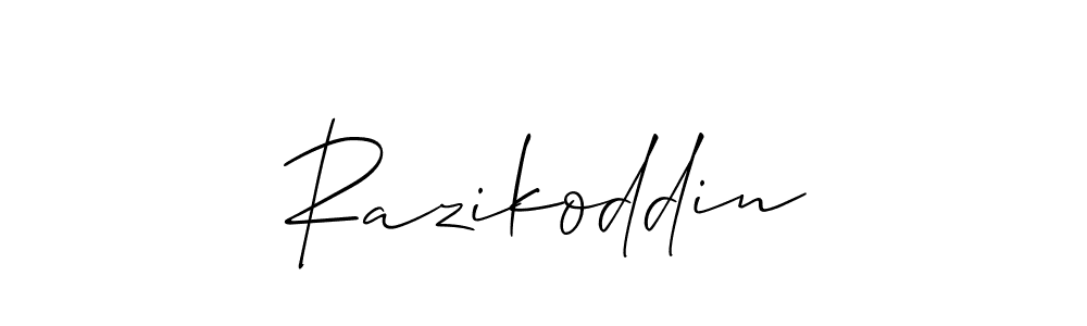 This is the best signature style for the Razikoddin name. Also you like these signature font (Allison_Script). Mix name signature. Razikoddin signature style 2 images and pictures png