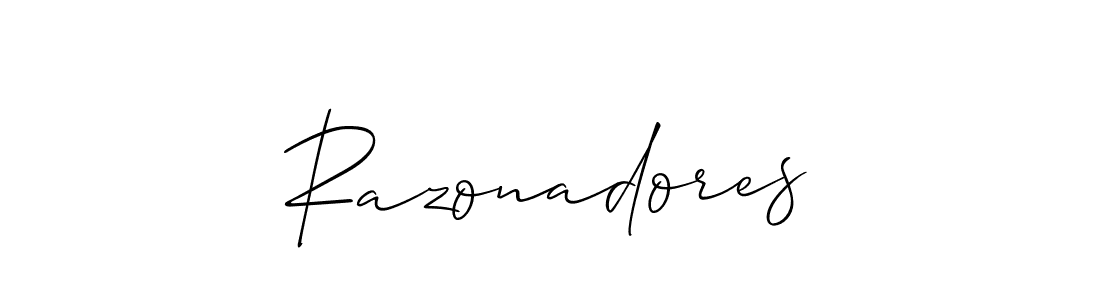 if you are searching for the best signature style for your name Razonadores. so please give up your signature search. here we have designed multiple signature styles  using Allison_Script. Razonadores signature style 2 images and pictures png