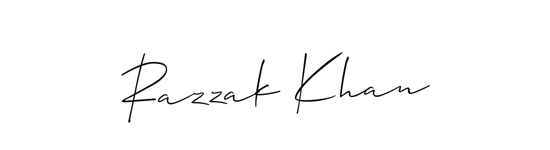 Once you've used our free online signature maker to create your best signature Allison_Script style, it's time to enjoy all of the benefits that Razzak Khan name signing documents. Razzak Khan signature style 2 images and pictures png