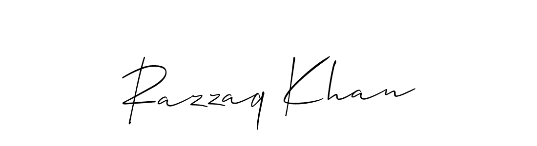 Make a short Razzaq Khan signature style. Manage your documents anywhere anytime using Allison_Script. Create and add eSignatures, submit forms, share and send files easily. Razzaq Khan signature style 2 images and pictures png