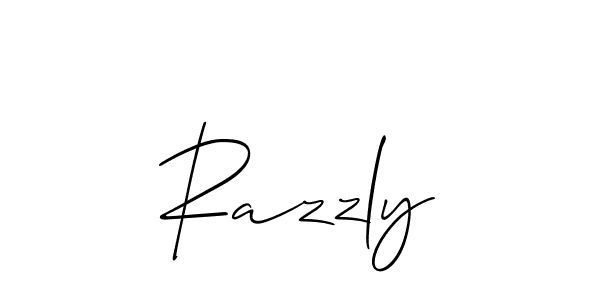 Here are the top 10 professional signature styles for the name Razzly. These are the best autograph styles you can use for your name. Razzly signature style 2 images and pictures png