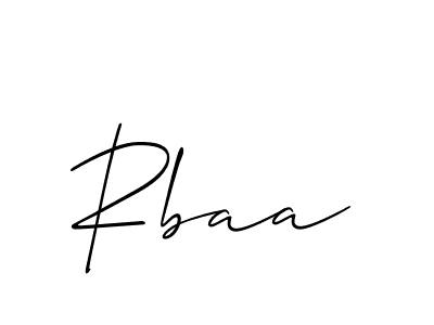 It looks lik you need a new signature style for name Rbaa. Design unique handwritten (Allison_Script) signature with our free signature maker in just a few clicks. Rbaa signature style 2 images and pictures png