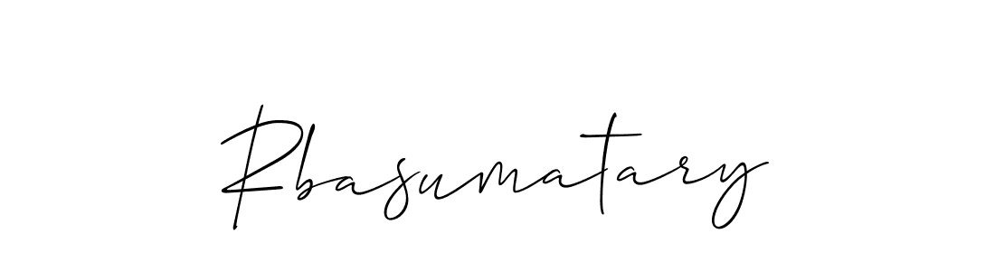 Best and Professional Signature Style for Rbasumatary. Allison_Script Best Signature Style Collection. Rbasumatary signature style 2 images and pictures png