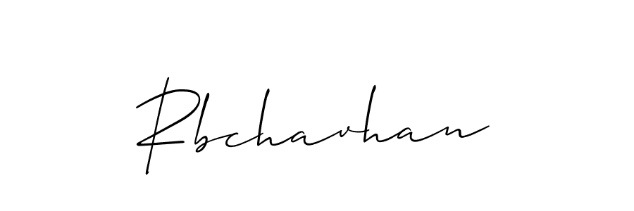 Rbchavhan stylish signature style. Best Handwritten Sign (Allison_Script) for my name. Handwritten Signature Collection Ideas for my name Rbchavhan. Rbchavhan signature style 2 images and pictures png