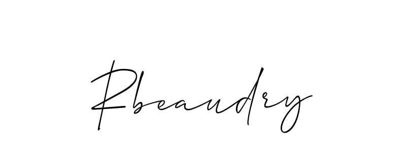 Best and Professional Signature Style for Rbeaudry. Allison_Script Best Signature Style Collection. Rbeaudry signature style 2 images and pictures png