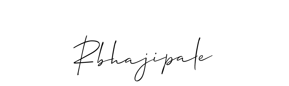 You should practise on your own different ways (Allison_Script) to write your name (Rbhajipale) in signature. don't let someone else do it for you. Rbhajipale signature style 2 images and pictures png
