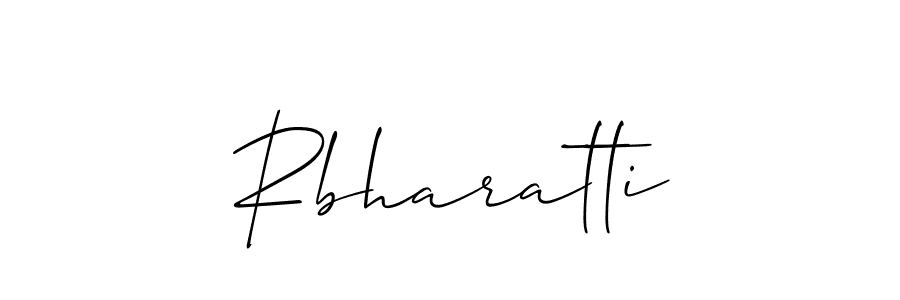 Create a beautiful signature design for name Rbharatti. With this signature (Allison_Script) fonts, you can make a handwritten signature for free. Rbharatti signature style 2 images and pictures png