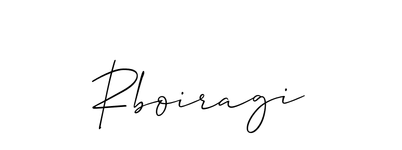 Make a beautiful signature design for name Rboiragi. Use this online signature maker to create a handwritten signature for free. Rboiragi signature style 2 images and pictures png