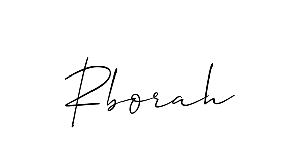 Once you've used our free online signature maker to create your best signature Allison_Script style, it's time to enjoy all of the benefits that Rborah name signing documents. Rborah signature style 2 images and pictures png