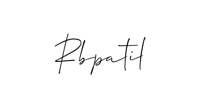 if you are searching for the best signature style for your name Rbpatil. so please give up your signature search. here we have designed multiple signature styles  using Allison_Script. Rbpatil signature style 2 images and pictures png