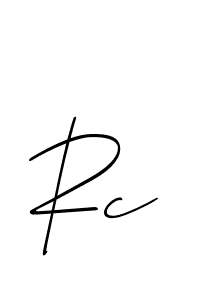 Once you've used our free online signature maker to create your best signature Allison_Script style, it's time to enjoy all of the benefits that Rc name signing documents. Rc signature style 2 images and pictures png
