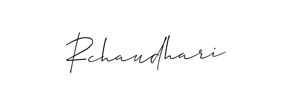 This is the best signature style for the Rchaudhari name. Also you like these signature font (Allison_Script). Mix name signature. Rchaudhari signature style 2 images and pictures png