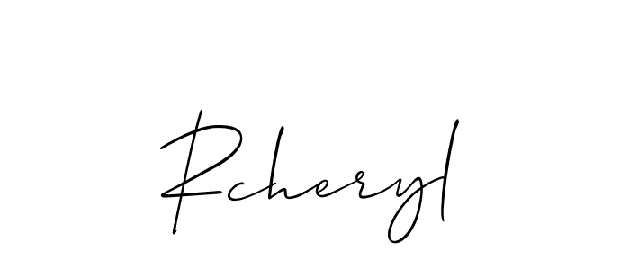 This is the best signature style for the Rcheryl name. Also you like these signature font (Allison_Script). Mix name signature. Rcheryl signature style 2 images and pictures png