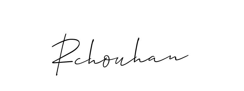 Once you've used our free online signature maker to create your best signature Allison_Script style, it's time to enjoy all of the benefits that Rchouhan name signing documents. Rchouhan signature style 2 images and pictures png