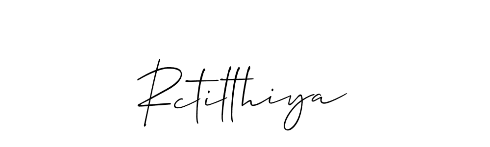 It looks lik you need a new signature style for name Rctilthiya. Design unique handwritten (Allison_Script) signature with our free signature maker in just a few clicks. Rctilthiya signature style 2 images and pictures png