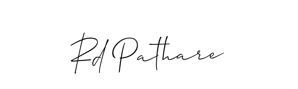 Best and Professional Signature Style for Rd Pathare. Allison_Script Best Signature Style Collection. Rd Pathare signature style 2 images and pictures png