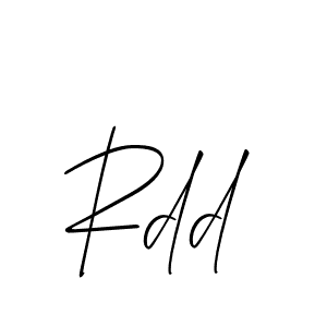 Best and Professional Signature Style for Rdd. Allison_Script Best Signature Style Collection. Rdd signature style 2 images and pictures png