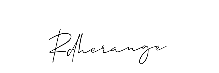 Make a beautiful signature design for name Rdherange. Use this online signature maker to create a handwritten signature for free. Rdherange signature style 2 images and pictures png