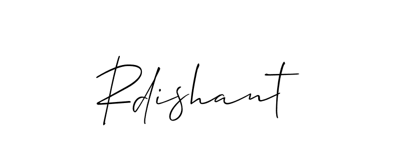 Here are the top 10 professional signature styles for the name Rdishant. These are the best autograph styles you can use for your name. Rdishant signature style 2 images and pictures png