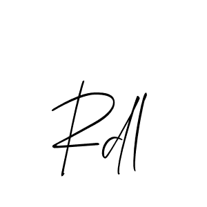 How to Draw Rdl signature style? Allison_Script is a latest design signature styles for name Rdl. Rdl signature style 2 images and pictures png