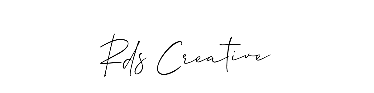 You can use this online signature creator to create a handwritten signature for the name Rds Creative. This is the best online autograph maker. Rds Creative signature style 2 images and pictures png