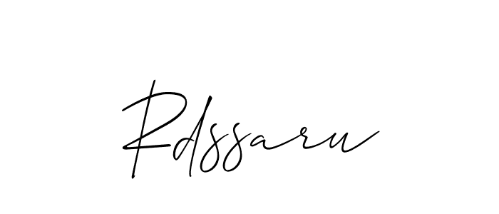 You can use this online signature creator to create a handwritten signature for the name Rdssaru. This is the best online autograph maker. Rdssaru signature style 2 images and pictures png