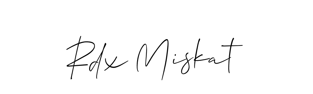 Also You can easily find your signature by using the search form. We will create Rdx Miskat name handwritten signature images for you free of cost using Allison_Script sign style. Rdx Miskat signature style 2 images and pictures png