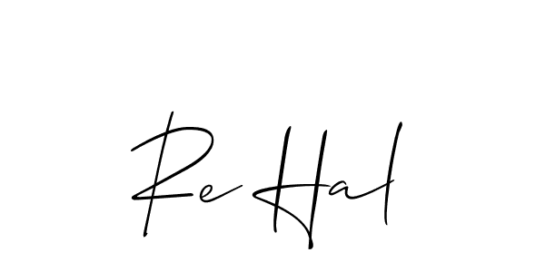 Check out images of Autograph of Re Hal name. Actor Re Hal Signature Style. Allison_Script is a professional sign style online. Re Hal signature style 2 images and pictures png