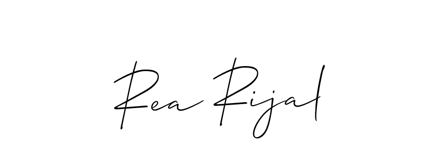 You can use this online signature creator to create a handwritten signature for the name Rea Rijal. This is the best online autograph maker. Rea Rijal signature style 2 images and pictures png