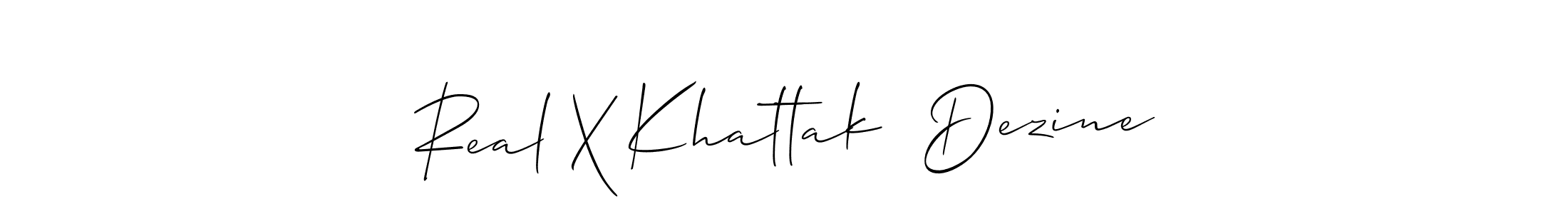 Make a beautiful signature design for name Real X Khattak  Dezine. Use this online signature maker to create a handwritten signature for free. Real X Khattak  Dezine signature style 2 images and pictures png