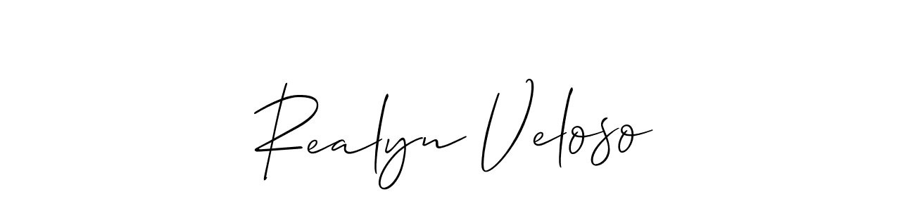 Here are the top 10 professional signature styles for the name Realyn Veloso. These are the best autograph styles you can use for your name. Realyn Veloso signature style 2 images and pictures png