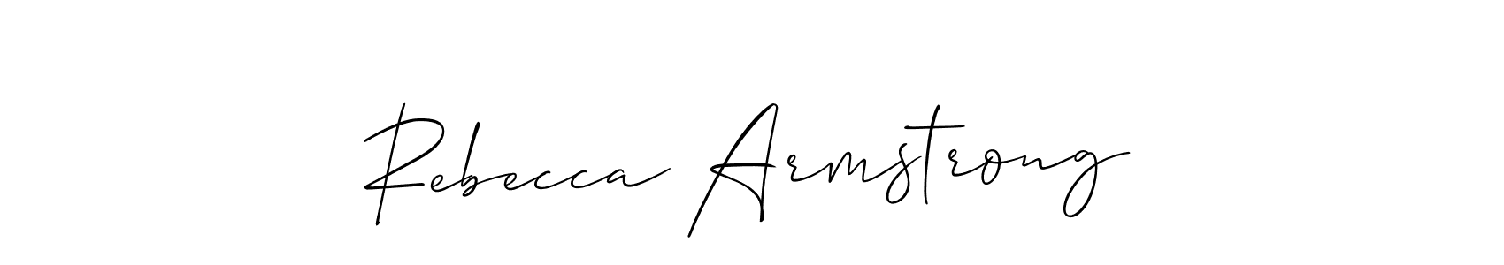 Make a short Rebecca Armstrong signature style. Manage your documents anywhere anytime using Allison_Script. Create and add eSignatures, submit forms, share and send files easily. Rebecca Armstrong signature style 2 images and pictures png