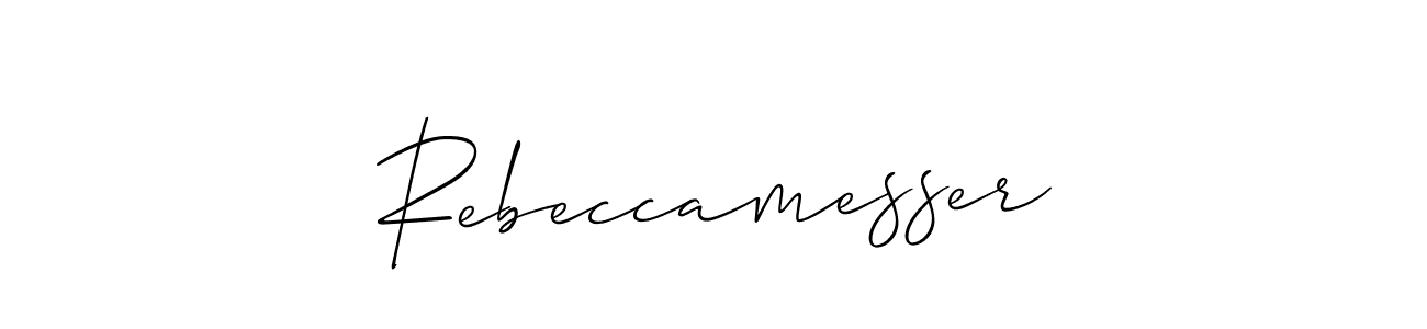 Similarly Allison_Script is the best handwritten signature design. Signature creator online .You can use it as an online autograph creator for name Rebeccamesser. Rebeccamesser signature style 2 images and pictures png