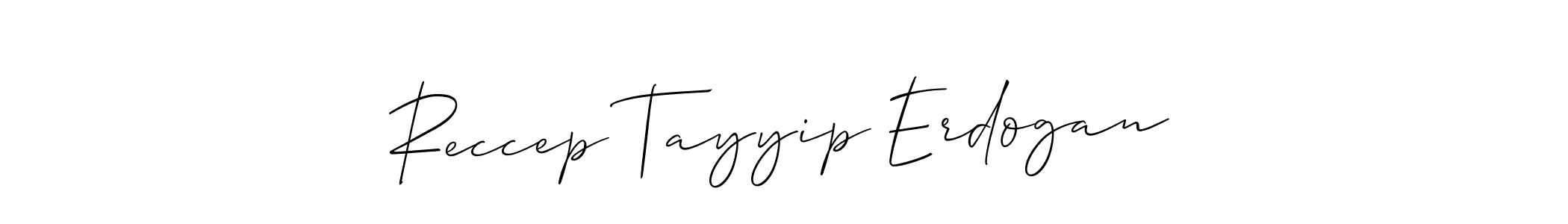 Make a beautiful signature design for name Reccep Tayyip Erdogan. Use this online signature maker to create a handwritten signature for free. Reccep Tayyip Erdogan signature style 2 images and pictures png