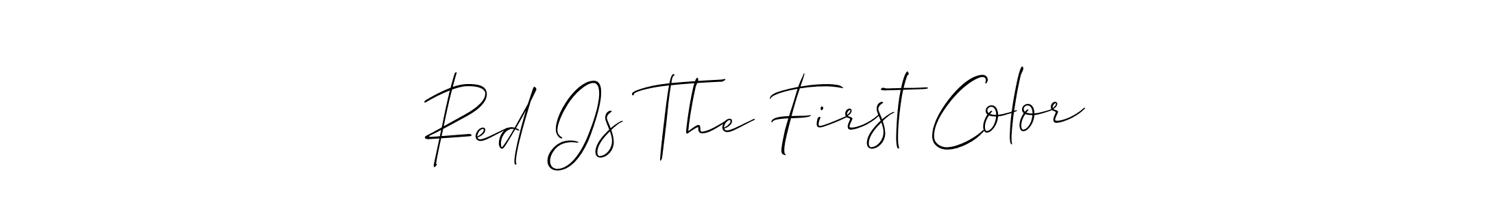 Here are the top 10 professional signature styles for the name Red Is The First Color. These are the best autograph styles you can use for your name. Red Is The First Color signature style 2 images and pictures png
