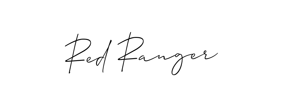 The best way (Allison_Script) to make a short signature is to pick only two or three words in your name. The name Red Ranger include a total of six letters. For converting this name. Red Ranger signature style 2 images and pictures png