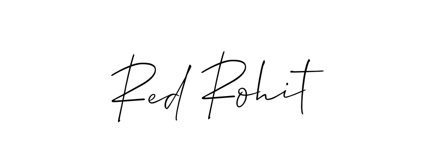 Once you've used our free online signature maker to create your best signature Allison_Script style, it's time to enjoy all of the benefits that Red Rohit name signing documents. Red Rohit signature style 2 images and pictures png