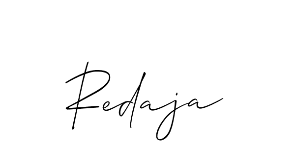 Best and Professional Signature Style for Redaja. Allison_Script Best Signature Style Collection. Redaja signature style 2 images and pictures png