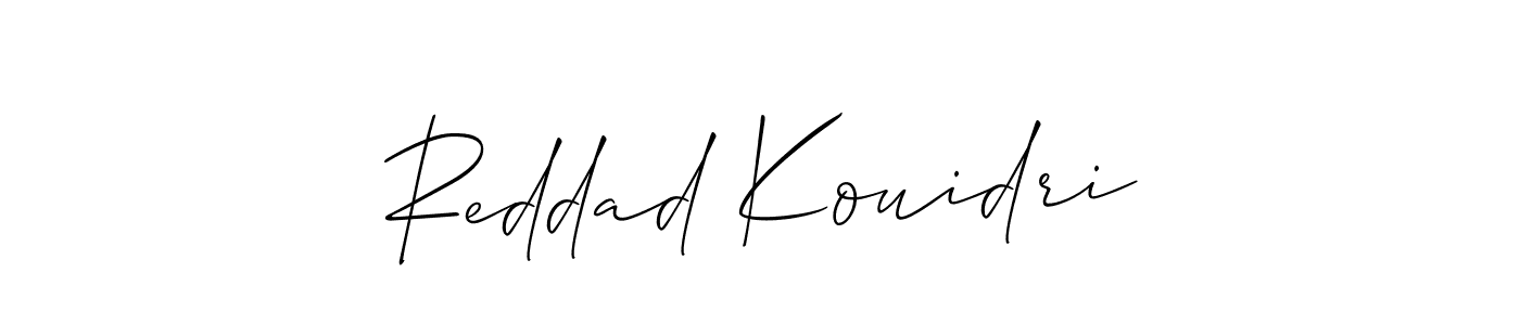 Best and Professional Signature Style for Reddad Kouidri. Allison_Script Best Signature Style Collection. Reddad Kouidri signature style 2 images and pictures png